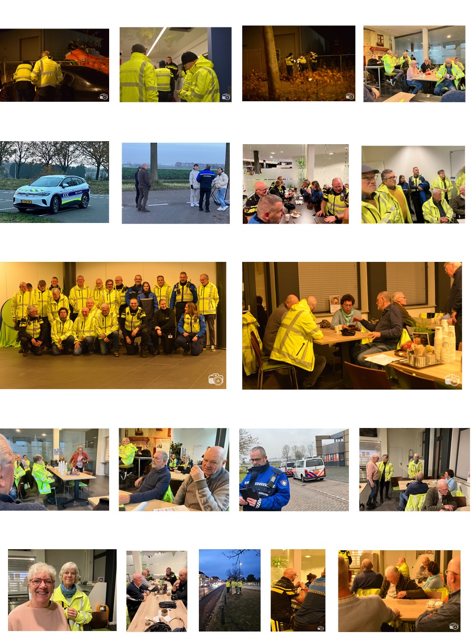 Hier een compilatie van foto’s genomen tijdens de actie