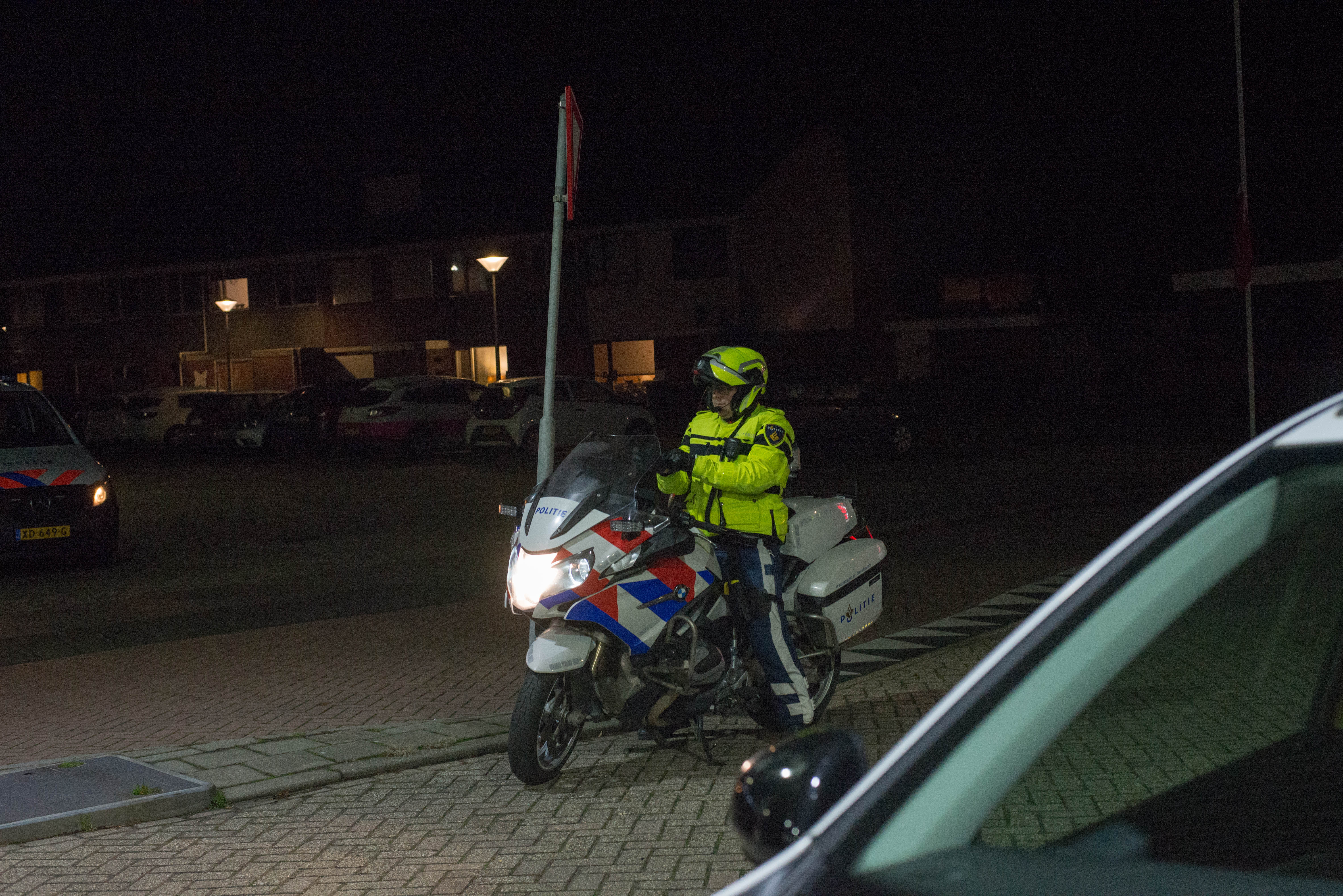 Dank aan de Motoragent en de Verkeersdienst